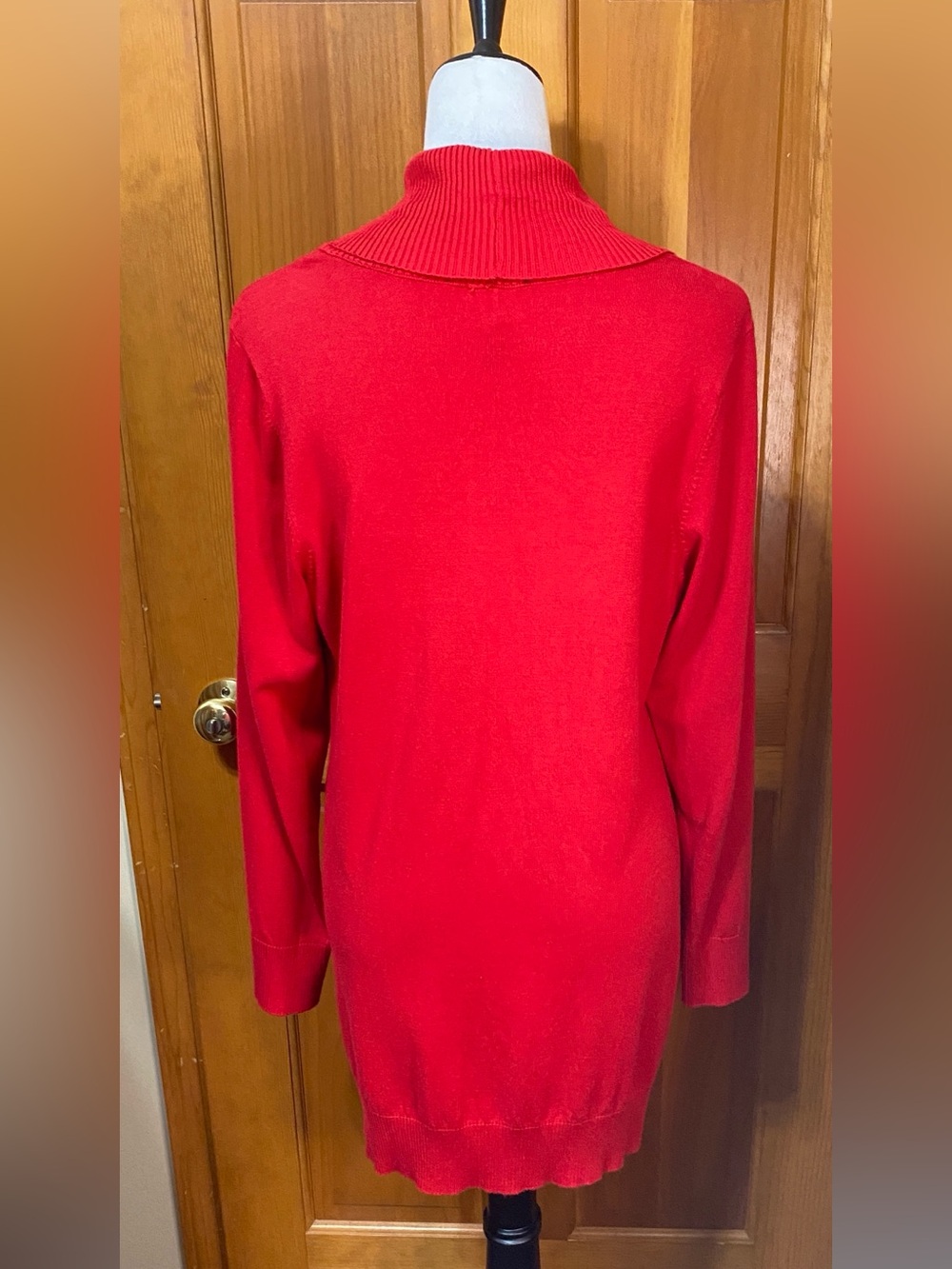 International Concepts Shawl Collar Sweater with Buckle Detail - Picture 3 of 6